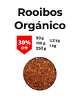 Rooibos orgánico proveniente de sudáfrica, rico en antioxidantes, beneficios para la salud y sin cafeína para ser consumido por embarazadas y niños. Se encuentra con un 30 % de descuento por tiempo limitado.