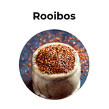 Té Rooibos premium sin cafeína Amman ideal para infusiones naturales ricas en antioxidantes y sabor suave.